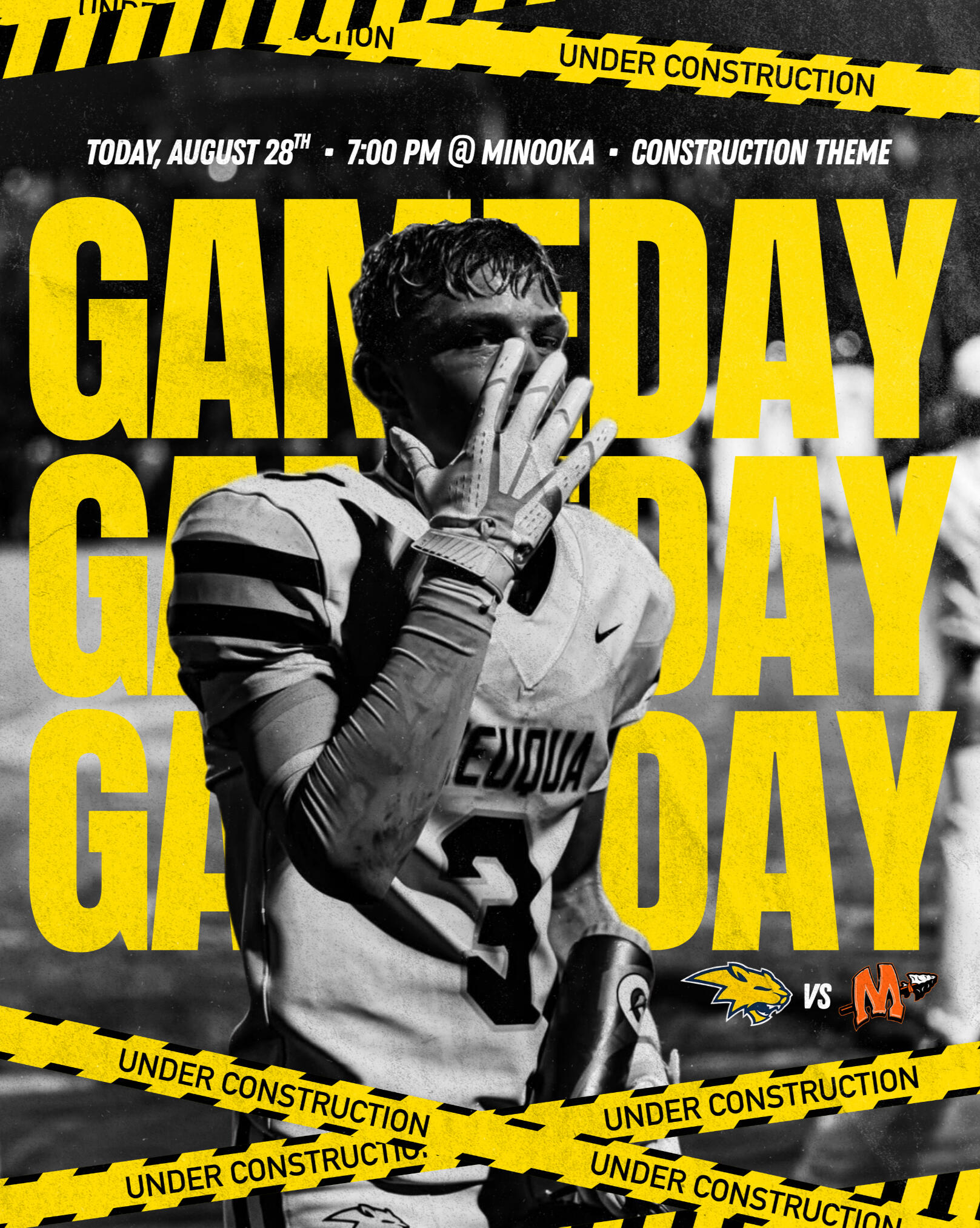 Construction Gameday Post GRAPHIC DESIGN • 2026