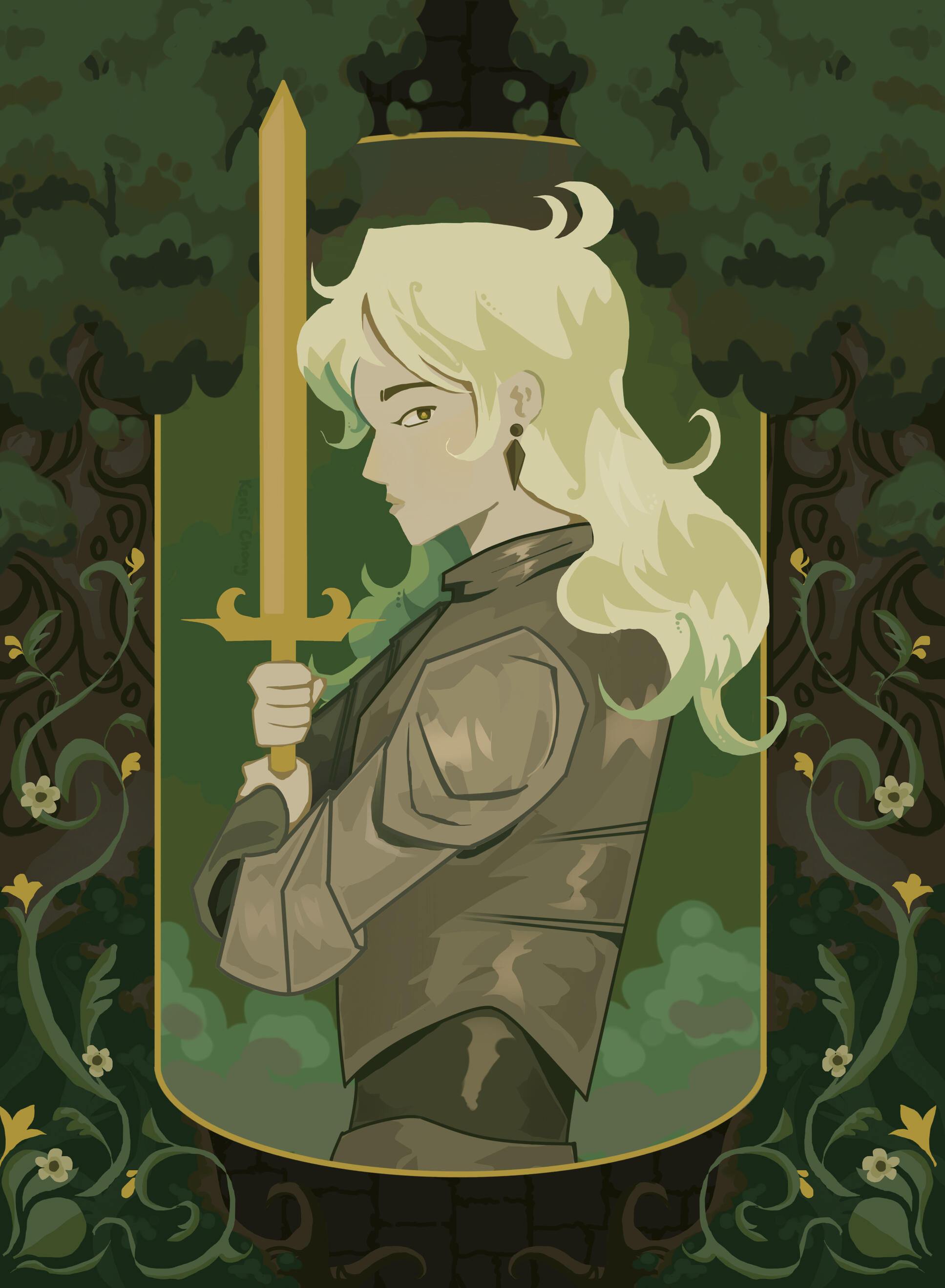 Medieval Vector Art Piece • 2026