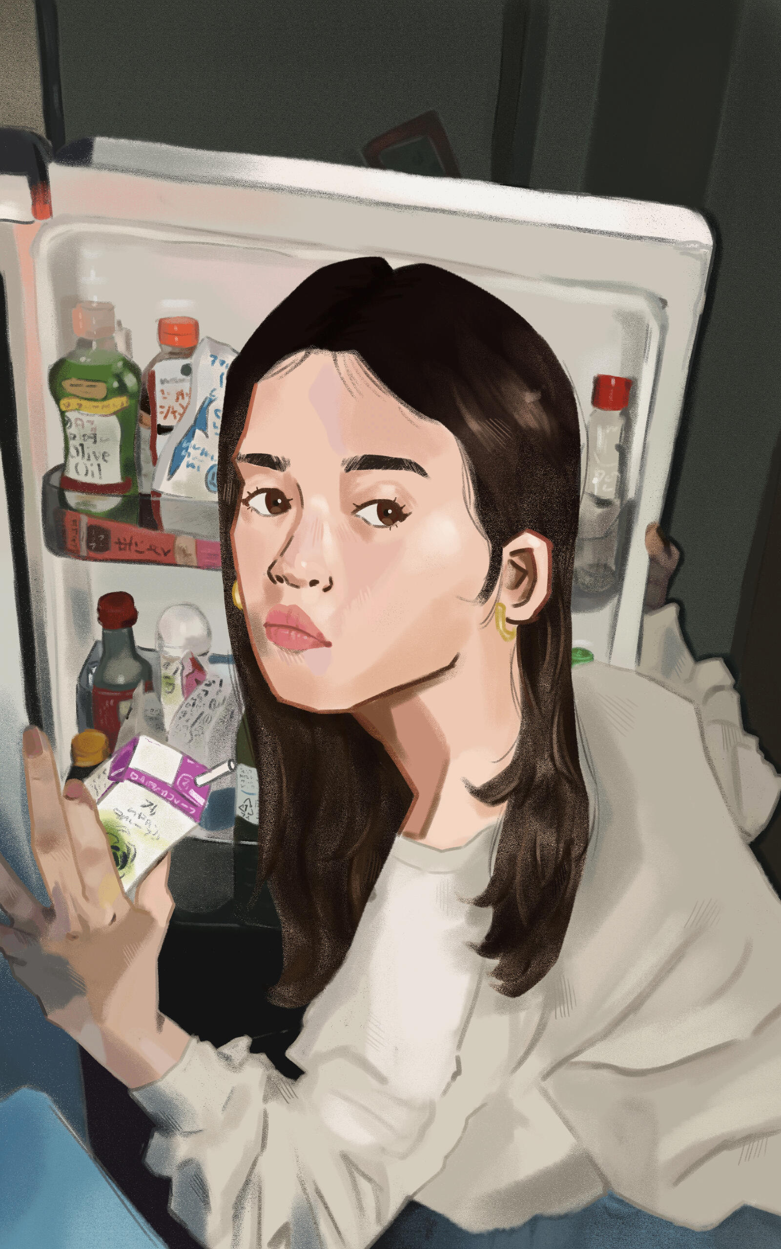 Midnight Beverage, 2024 (Scholastic Honorable Mention)